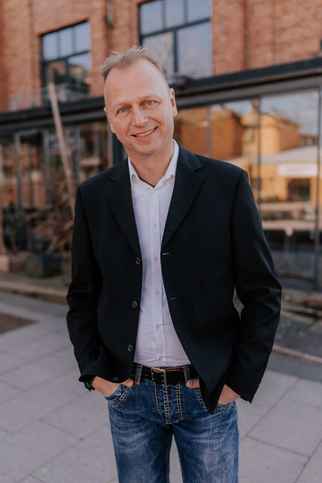 Carsten Kölling in der Stadt